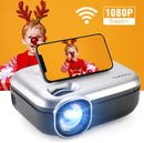 MOOKA RD 823 WiFi Projector, 1080P Full HD Supported 200" Video Projector-LD
