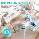 MOOKA True HEPA+ Air Purifier GL-FS32 (2000 SqFt, 6-Point Filtration)