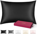 Lacette Silk Pillowcase, Dual Sided 6A Grade Silk Fabrics/Wood Pulp Fiber
