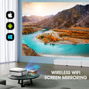 DBPOWER RD823 8500L 240" T20 Upgraded Display Wifi Mini Projector