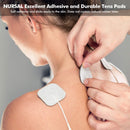 NURSAL 24Pcs Replacement Electrodes for TENS,  2"x 2" Square Pads