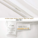 Lacette Silk Pillowcase, Dual Sided 6A Grade Silk Fabrics/Wood Pulp Fiber