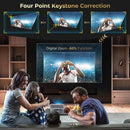 DBPOWER RD828 Native 1080P WiFi Projector - DBPOWER
