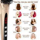 MiroPure Ionic Hair Straightener Brush for Silky Frizz-free Hair with MCH Heating Technology - Miropure