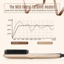 MiroPure Ionic Hair Straightener Brush for Silky Frizz-free Hair with MCH Heating Technology - Miropure