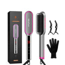 MiroPure U Type Ceramic Iron Hot Comb, LED Display with Far Infrared Anion Generator-705G - Miropure