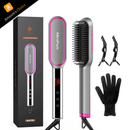 MiroPure U Type Ceramic Iron Hot Comb, LED Display with Far Infrared Anion Generator-705G - Miropure
