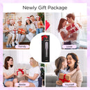 MiroPure U Type Ceramic Iron Hot Comb, LED Display with Far Infrared Anion Generator for Hair Smooth Silky - Miropure