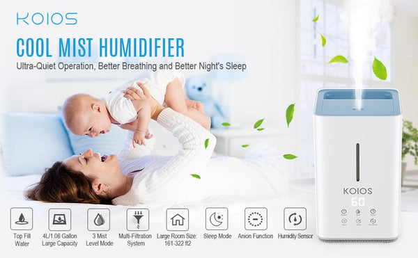 Stay Healthy and Breathe Easy with a Humidifier - Cozy Buy Online