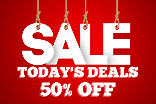 Today's Deals - 50% OFF