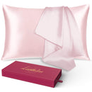 Lacette.love Silk Pillowcase Dual Sided 6a Grade Silk Fabrics Wood Pulp Fiber