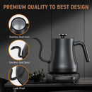 KOIOS 1200W Quick Heating Gooseneck Kettle