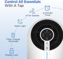MOOKA M02 Air Purifiers for Home Large Room 1095ft² With H13 HEPA Filter
