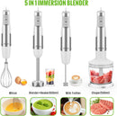 MOOKA Hand Blender, 5-in-1 BM-HB102 1100W Multi-Purpose Immersion Blender