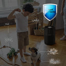 MOOKA Air Purifier for Home Large Room 1200 sq ft, H13 HEPA Filter Air Cleaner