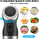 KOIOS Upgraded 1000W Immersion Blender Handheld