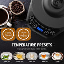 KOIOS 1200W Quick Heating Gooseneck Kettle