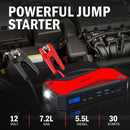 DBPOWER 800A Peak 18000mAh Portable Car Jump Starter Portable Battery Booster with LCD Screen