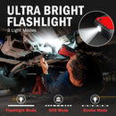 DBPOWER 800A Peak 18000mAh Portable Car Jump Starter Portable Battery Booster with LCD Screen