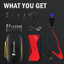 DBPOWER 800A Peak 18000mAh Portable Car Jump Starter Portable Battery Booster with LCD Screen