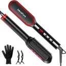 MiroPure Ionic Straightening Brush with LED Display, Anion Generator, Auto Off Design