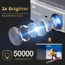 DBPOWER RD828 Native 1080P WiFi Projector