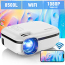 DBPOWER RD823 8500L 240" T20 Upgraded Display Wifi Mini Projector