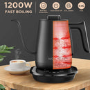 KOIOS 0.8L Gooseneck Electric Kettle with Temperature Control