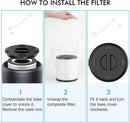 KOIOS B-D02L H13 True HEPA Air Purifier Filters