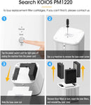 KOIOS PM1220 True Hepa Filter Air Purifier - ValueLink Shop