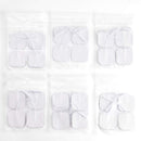 NURSAL 24Pcs Replacement Electrodes for TENS,  2"x 2" Square Pads