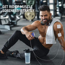 NURSAL Dual Channel TENS EMS Unit Muscle Stimulator with 24 Modes