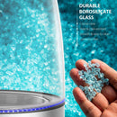 KOIOS 1.8L Electric Kettle with Durable Borosilicate Glass