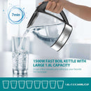 KOIOS 1500W fast boil Electric Kettle with 1.8L capacity
