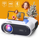 VIDOKA Native 1080P WiFi Projector, 8000L Full HD Video Projector