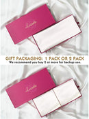 Lacette Silk Pillowcase, Dual Sided 6A Grade Silk Fabrics/Wood Pulp Fiber