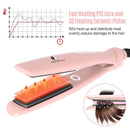 MiroPure 2-in-1 Infrared Ceramic Flat Hair Straightener Iron - Miropure