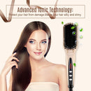 MiroPure Ionic Hair Straightener Brush for Silky Frizz-free Hair with MCH Heating Technology - Miropure