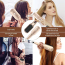 MiroPure Ionic Hair Straightener Brush for Silky Frizz-free Hair with MCH Heating Technology - Miropure